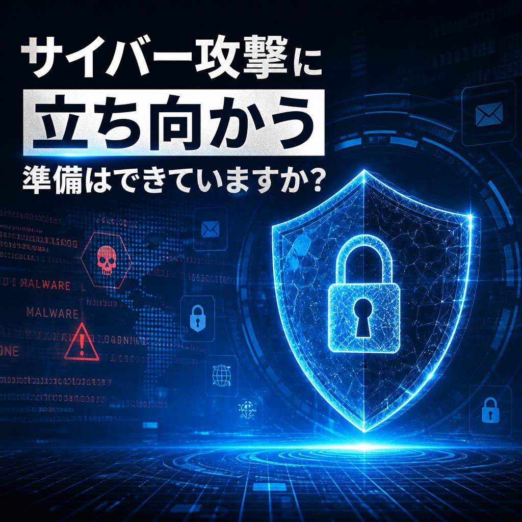 サイバー攻撃に立ち向かう準備はできていますか？