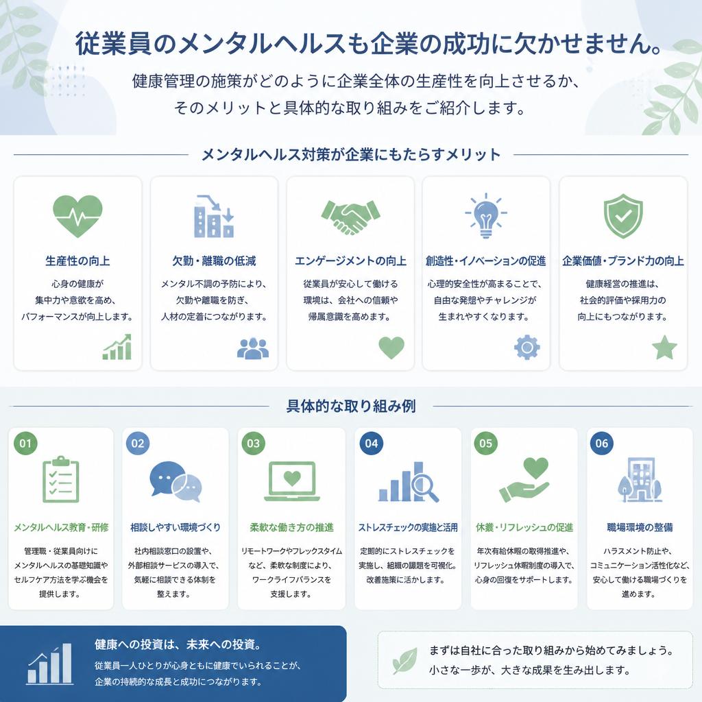 従業員の健康管理が企業を強くする