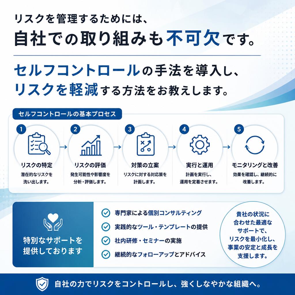 セルフコントロールで安心な経営