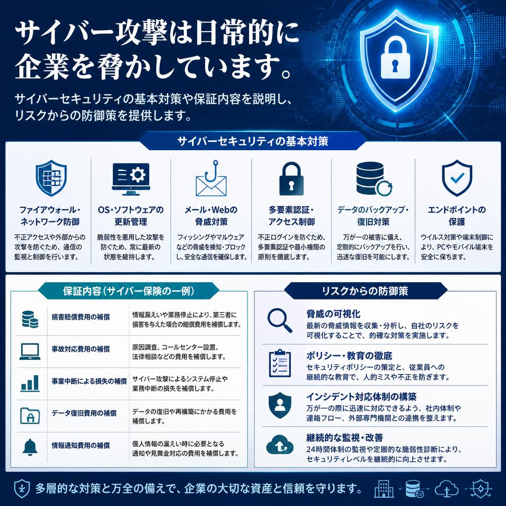 サイバーセキュリティ対策の必要性